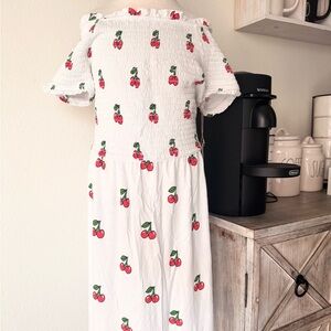 Forever 21 Kids Cherry Print Dress